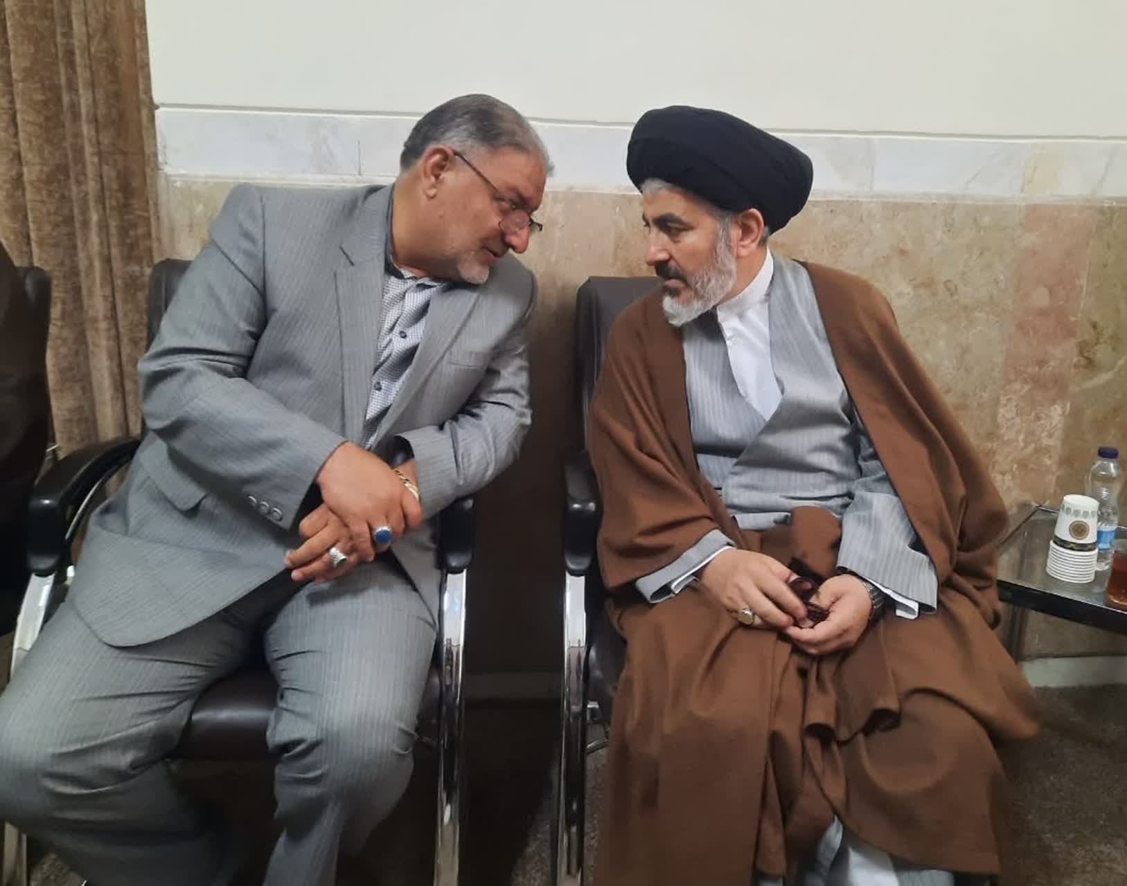دیدار فرماندار خوی با نماینده ولی فقیه در استان و امام جمعه ارومیه