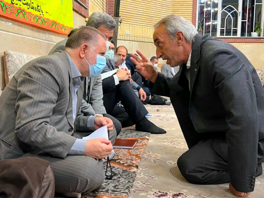 هشتمین شب از برنامه ملاقات مردمی " هر شب یک مسجد "