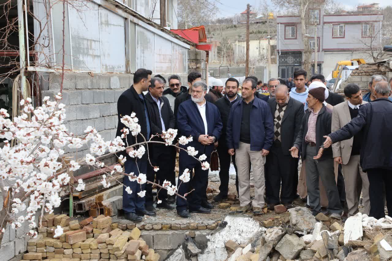 استاندار آذربایجان غربی: روند بازسازی مناطق زلزلهزده خوی با سرعت ادامه دارد