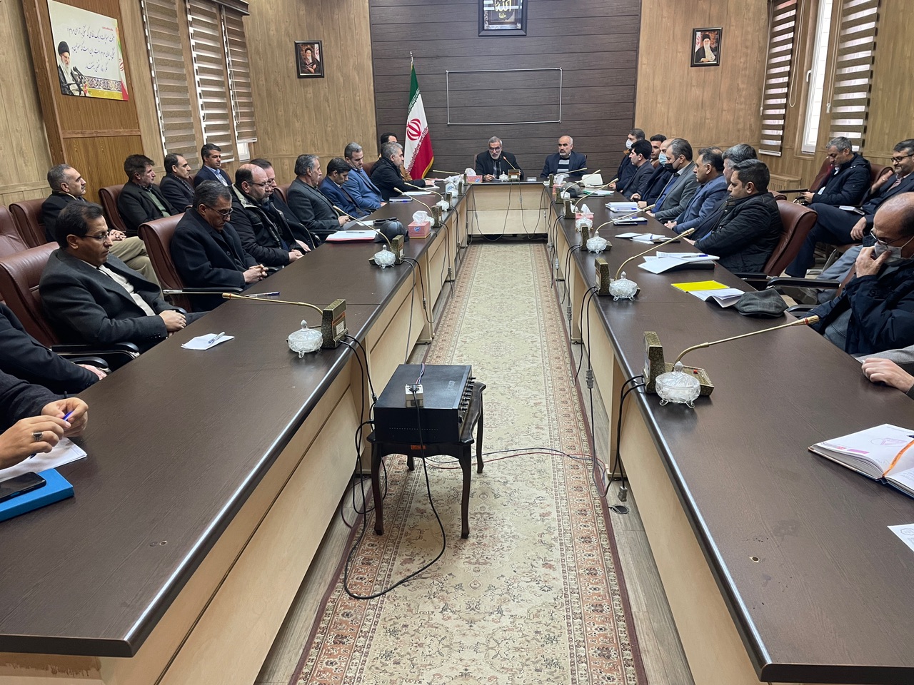 برگزاری جلسه کارگروه خدمات رسان و عمران شهری و روستایی شواری اداری خوی