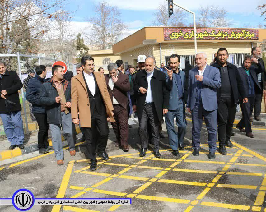 در هشتمین روز از دهه مبارک فجر: افتتاح پارک آموزش ترافیک شهر خوی