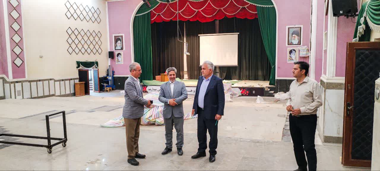 بازدید سرپرست فرمانداری از اداره فرهنگ و ارشاد اسلامی شهرستان خوی