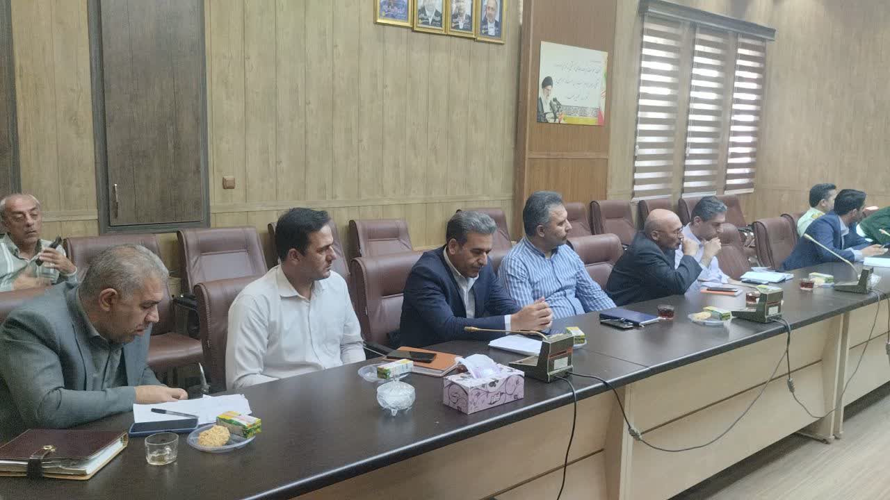 برگزاری جلسه کارگروه ویژه مقابله با ساخت و سازهای غیرمجاز شهرستان خوی