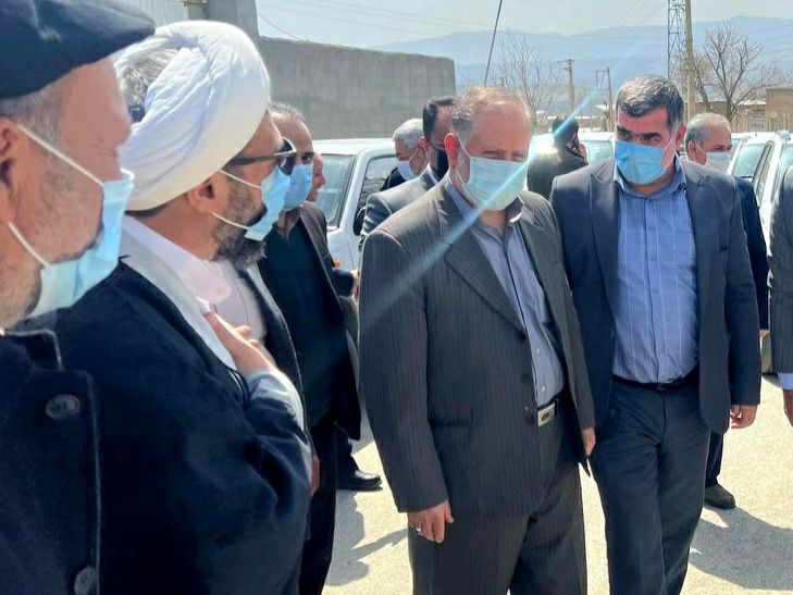 بازدید رئیس بنیاد مسکن انقلاب اسلامی کشور از مناطق بخش های مرکزی و فیرورق
