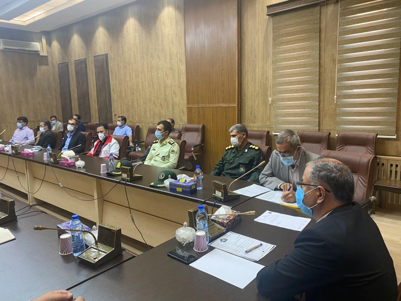 برگزاری جلسه ستاد پیشگیری از کرونا ویروس شهرستان خوی