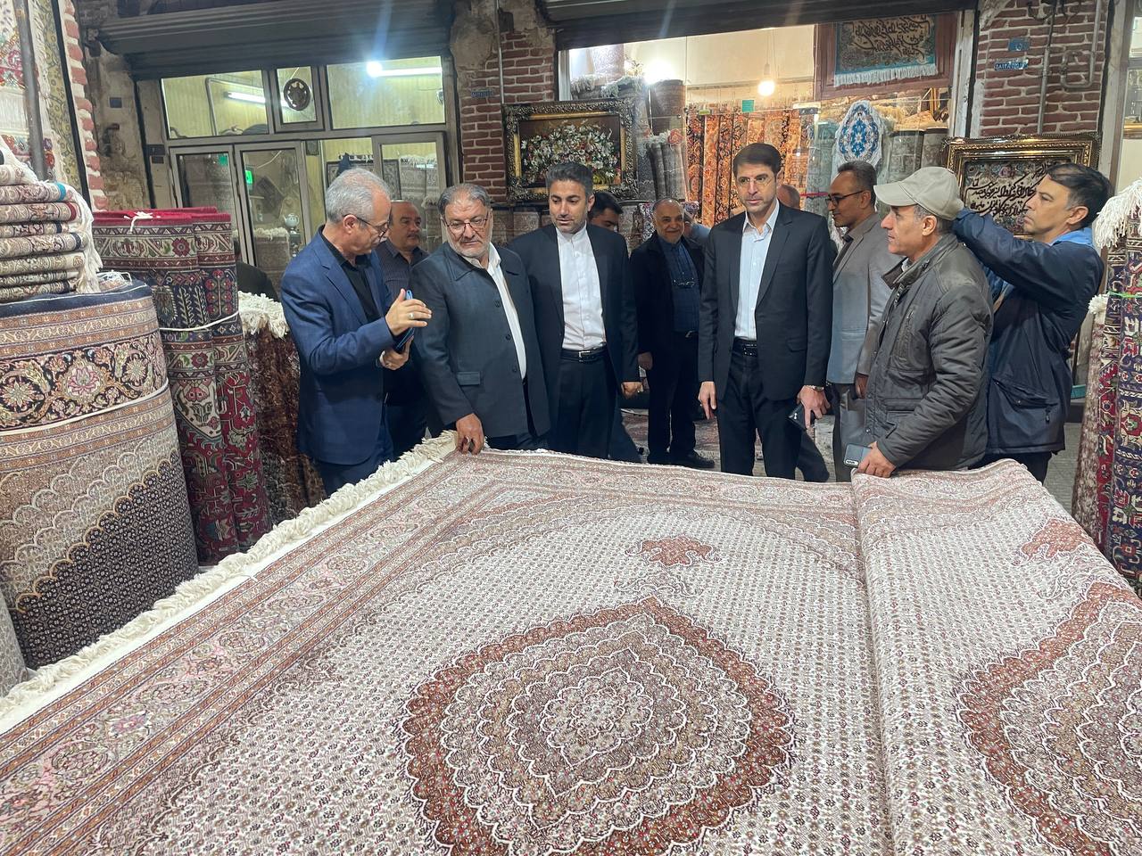 بازدید فرماندار از مجموعه بازار تاریخی و سنتی خوی