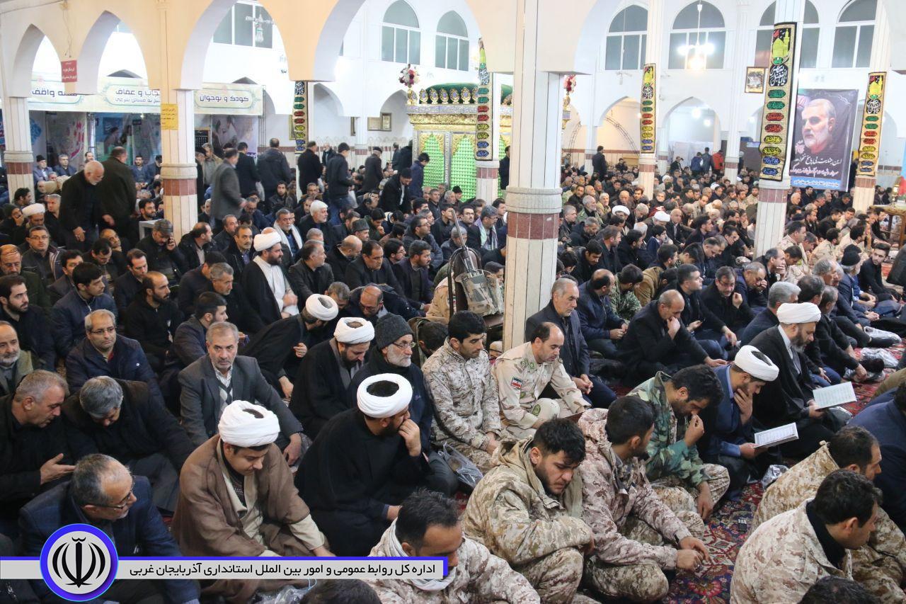 برگزاری مراسم بزرگداشت و گرامیداشت شهادت سردار سپهبد شهید قاسم سلیمانی در شهرستان خوی