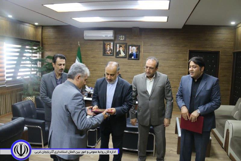 برگزاری مراسم تودیع و معارفه مدیر پایانه مرزی رازی شهرستان خوی