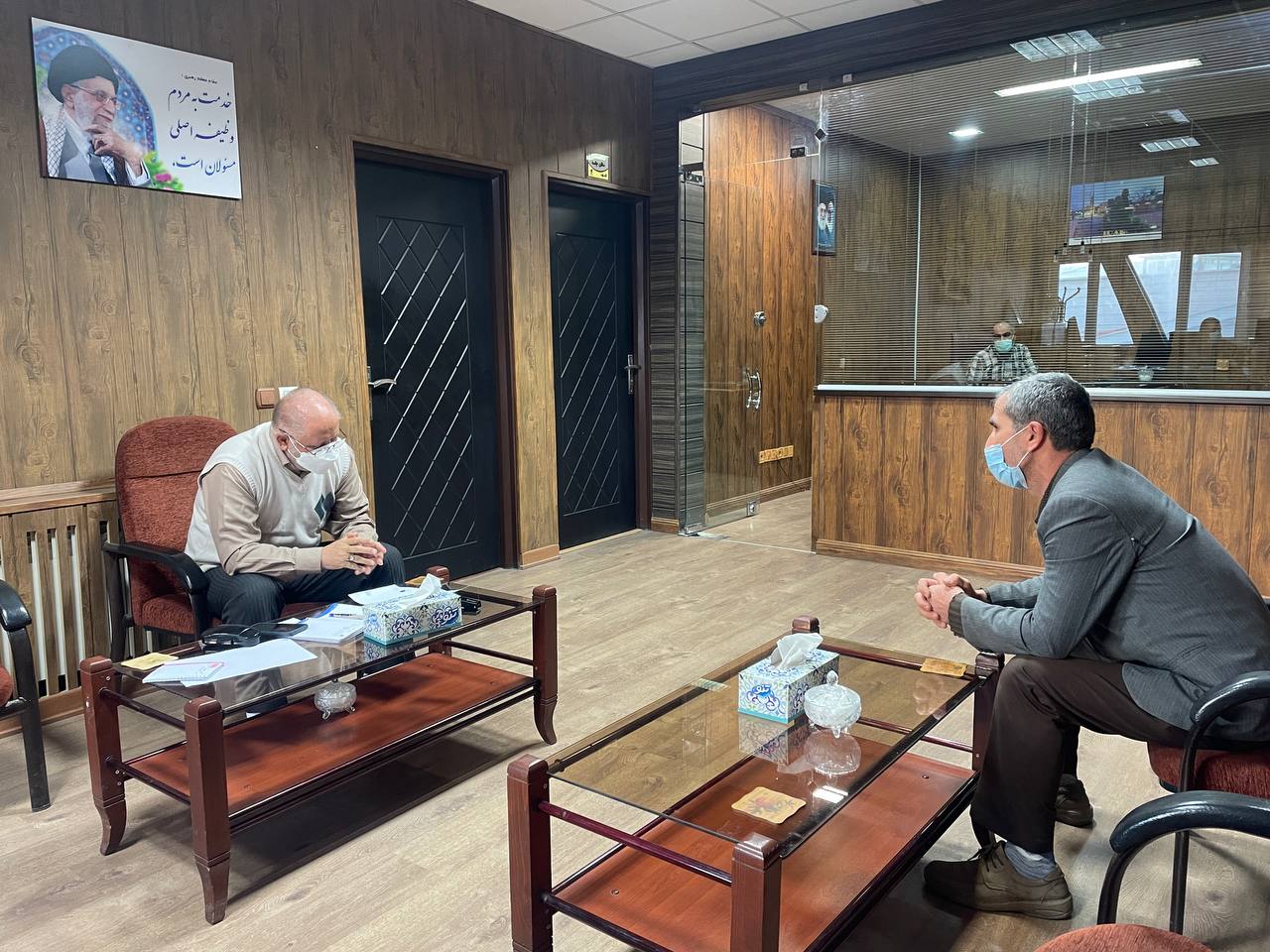 برگزاری ملاقات مردمی فرماندار خوی