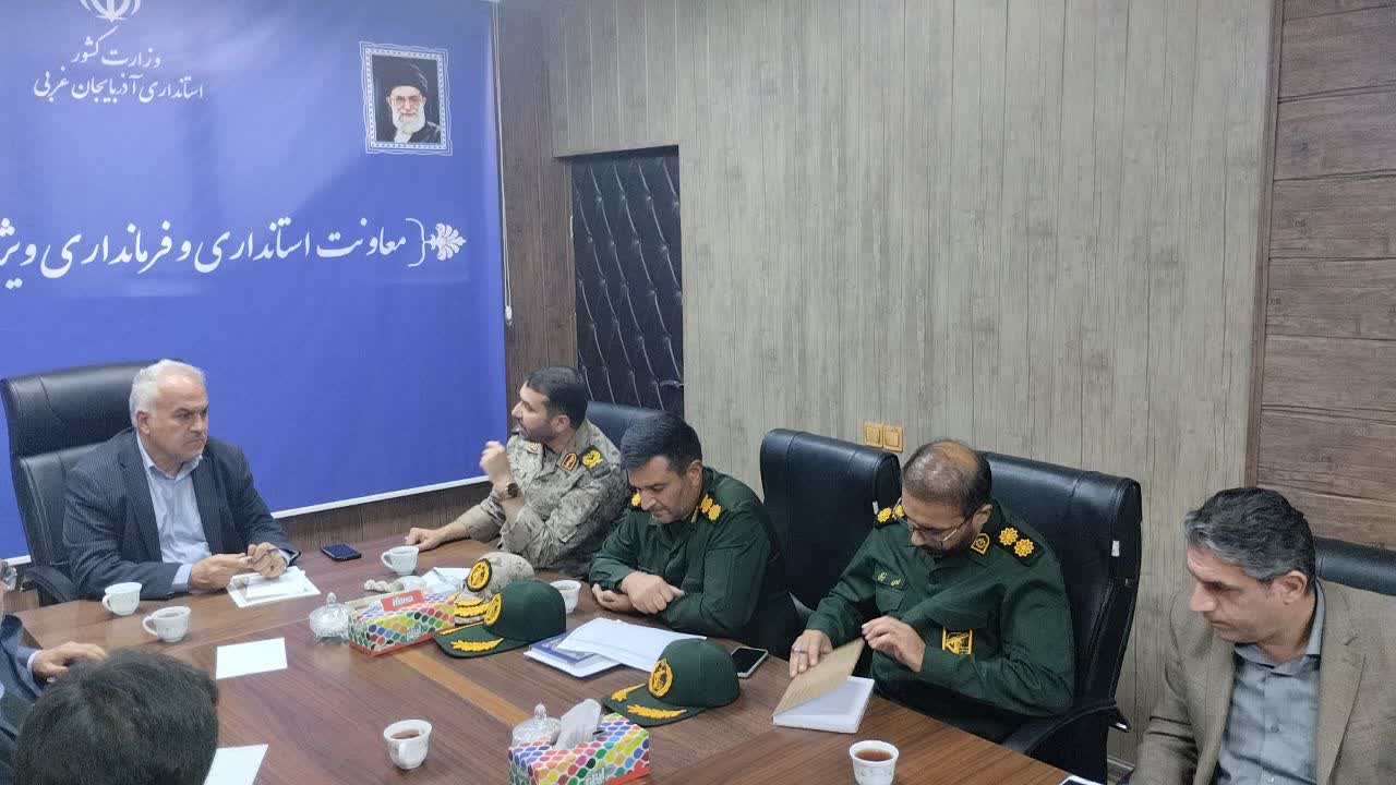 جلسه هماهنگی برنامههای محرومیتزدایی بسیج سازندگی سپاه خوی برگزار شد