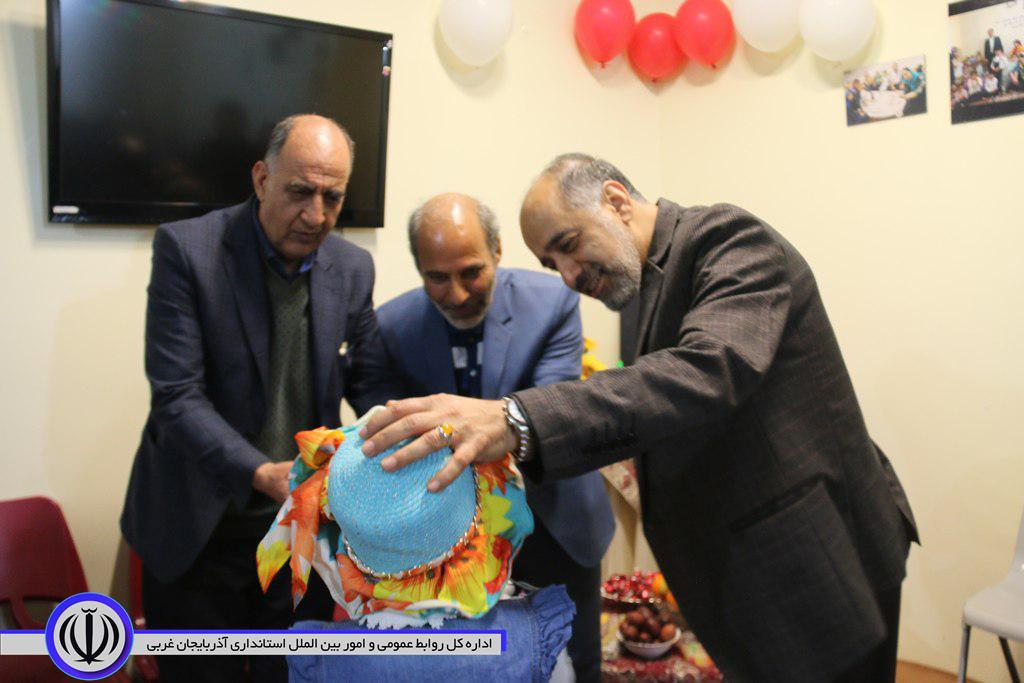 در اولین روز از سال جدید : بازدید فرماندار شهرستان خوی از مرکز نگهداری کودکان بی سرپرست