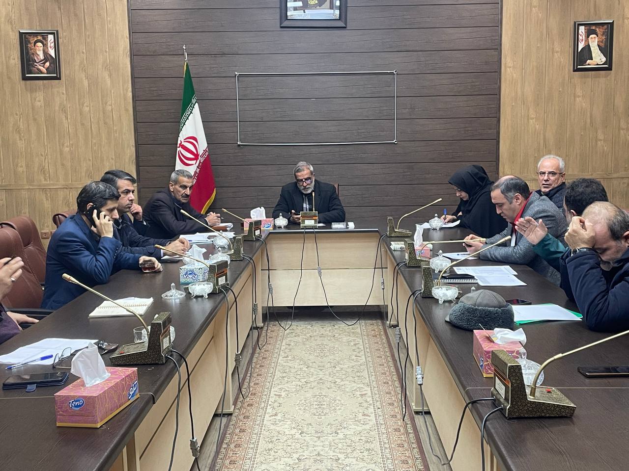 آلبوم تصویری/ برگزاری ستاد بازسازی مناطق زلزله زده شهرستان خوی