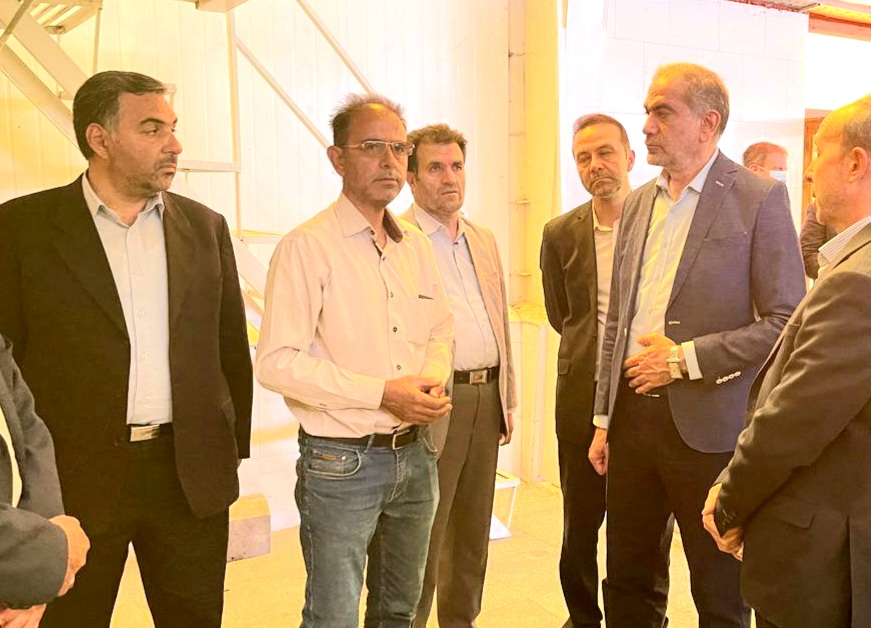بازدید معاون هماهنگی امور اقتصادی استاندار آذربایجانغربی از طرح های اقتصادی شهرستان خوی