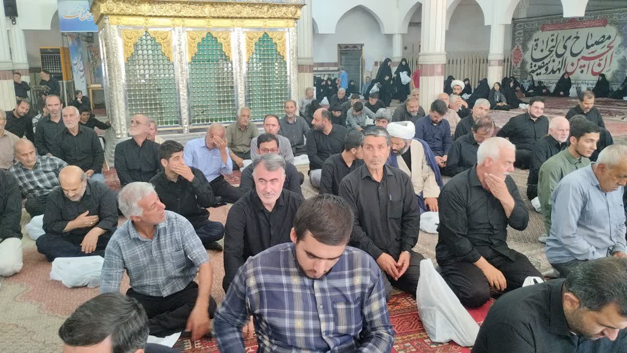 عزاداری خیابانی مردم دارالمومنین خوی در سالروز شهادت امام حسن عسکری (ع)