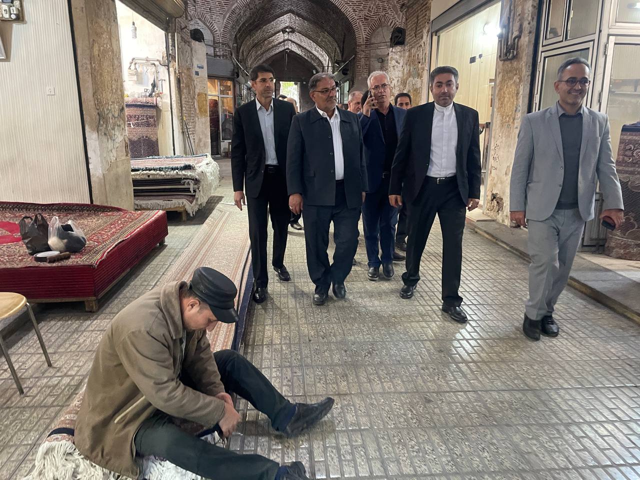 بازدید فرماندار از مجموعه بازار تاریخی و سنتی خوی