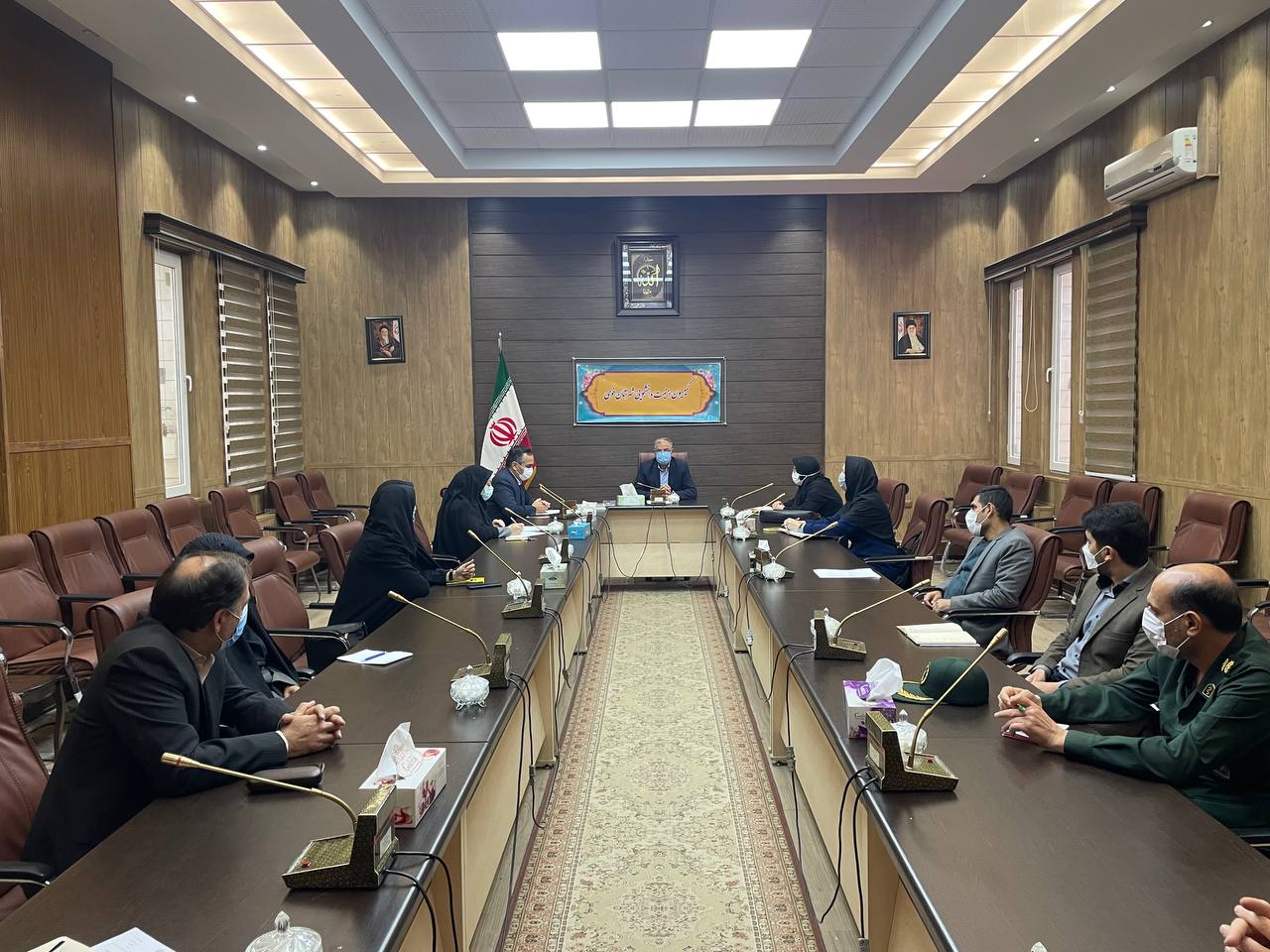 برگزاری جلسه کمیسیون امنیت دانشجویی با حضور فرماندار ویژه شهرستان خوی