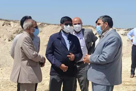 بازدید رهبردین معاون هماهنگی امور عمرانی استاندار آذربایجانغربی از طرح های عمرانی شهرستان خوی