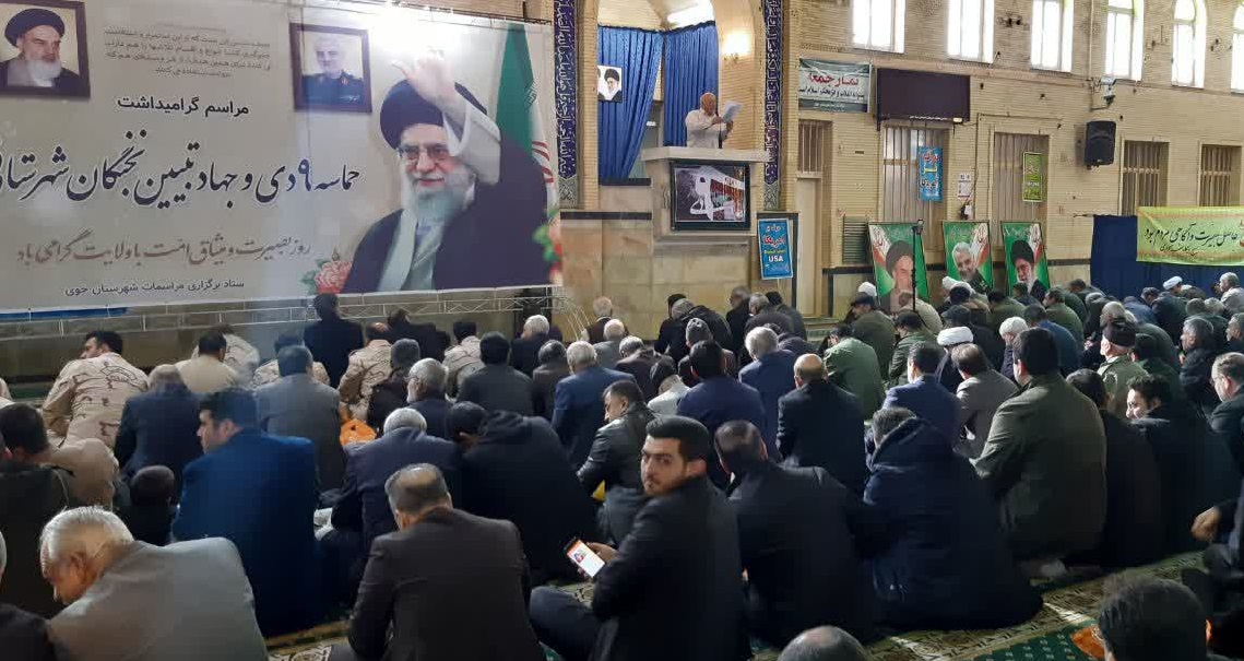 برگزاری مراسم حماسه نهم دی در خوی