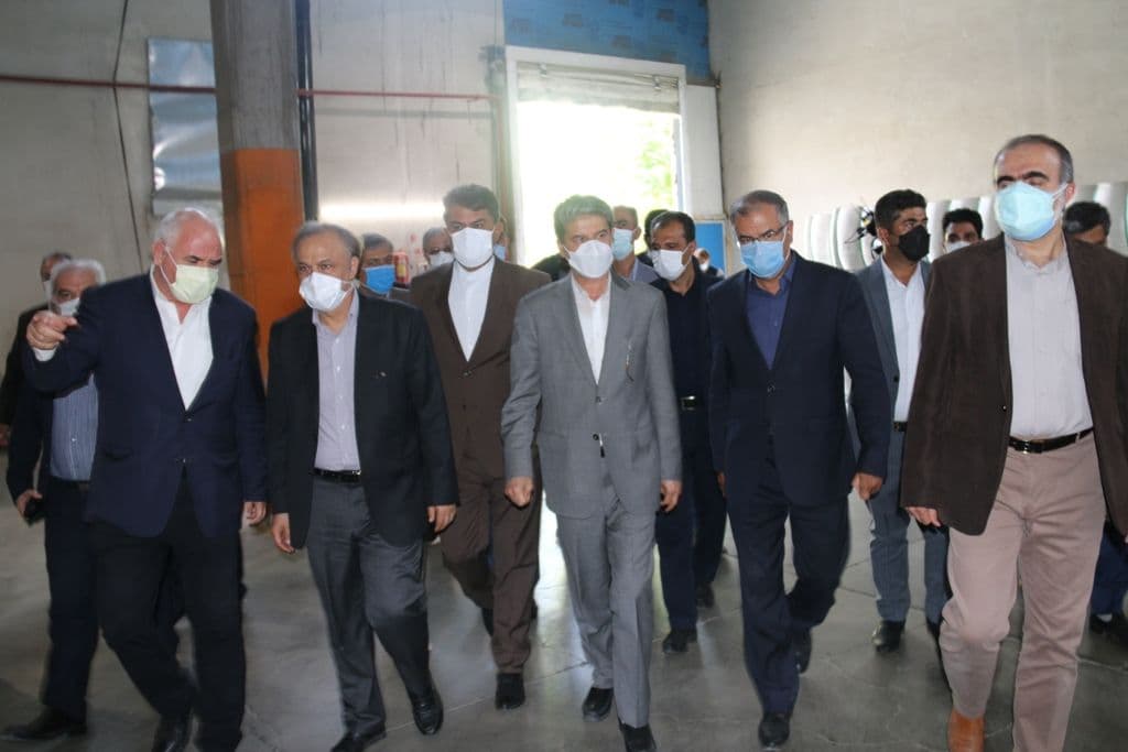 سفر وزیر صنعت، معدن و تجارت و استاندار آذربایجان غربی به شهرستان خوی