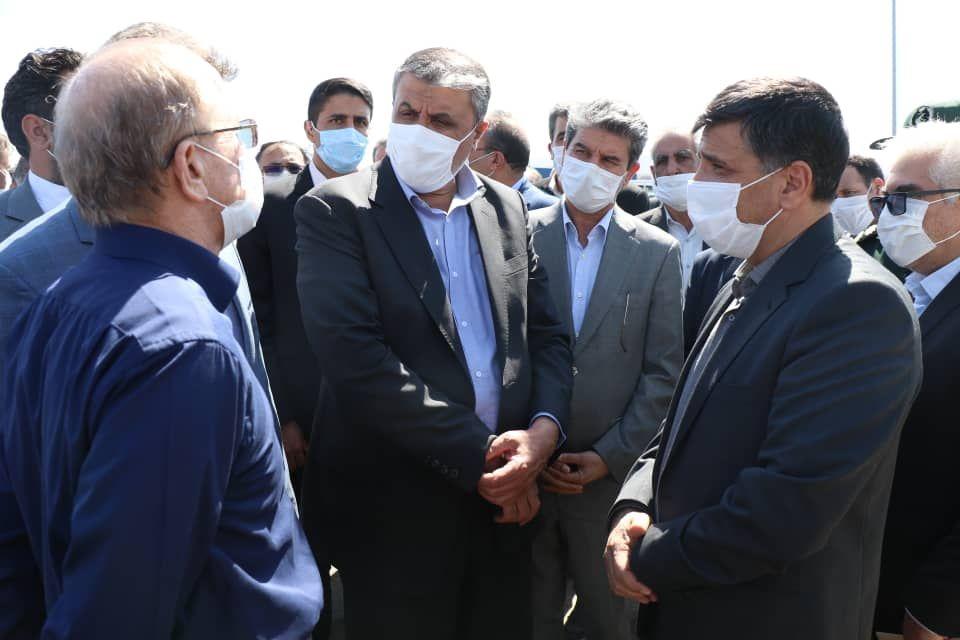 سفر وزیر راه و شهرسازی و استاندار آذربایجان غربی به شهرستان خوی