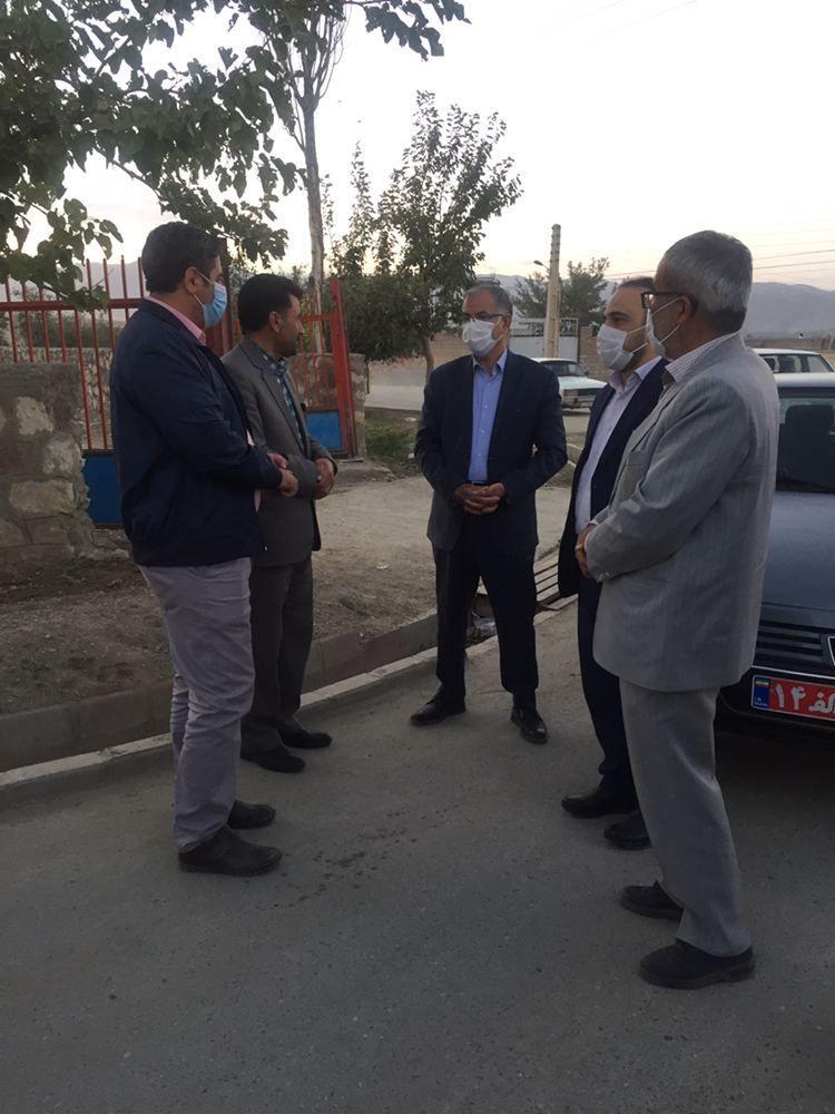 دیدار فرماندار شهرستان خوی با اهالی روستای وار