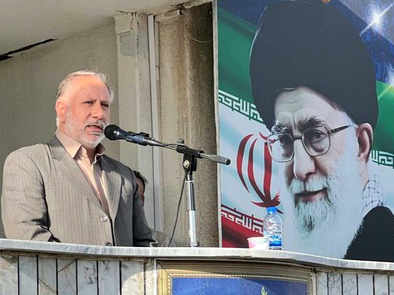مراسم صبحگاه مشترک نیروهای مسلح با حضور فرماندار ویژه شهرستان خوی
