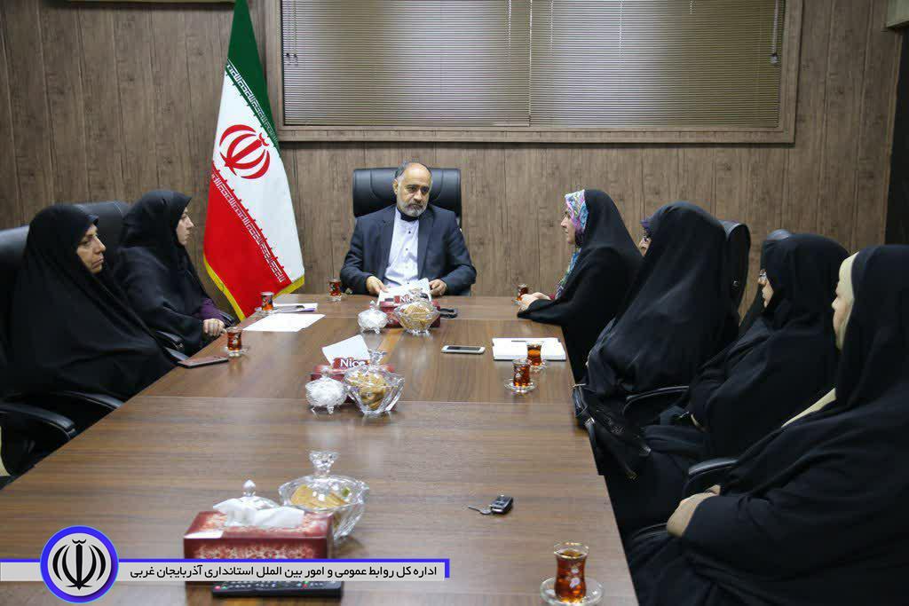دیدار فرماندار شهرستان خوی با اعضای هیئت رئیسه مجمع مشورتی زنان
