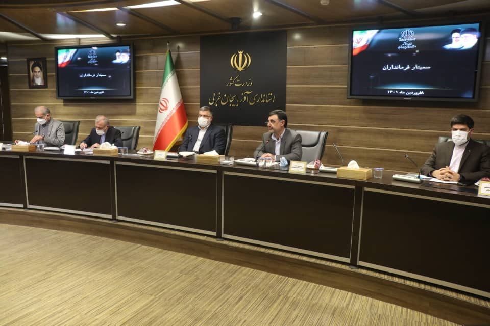 برگزاری نشست فرمانداران استان