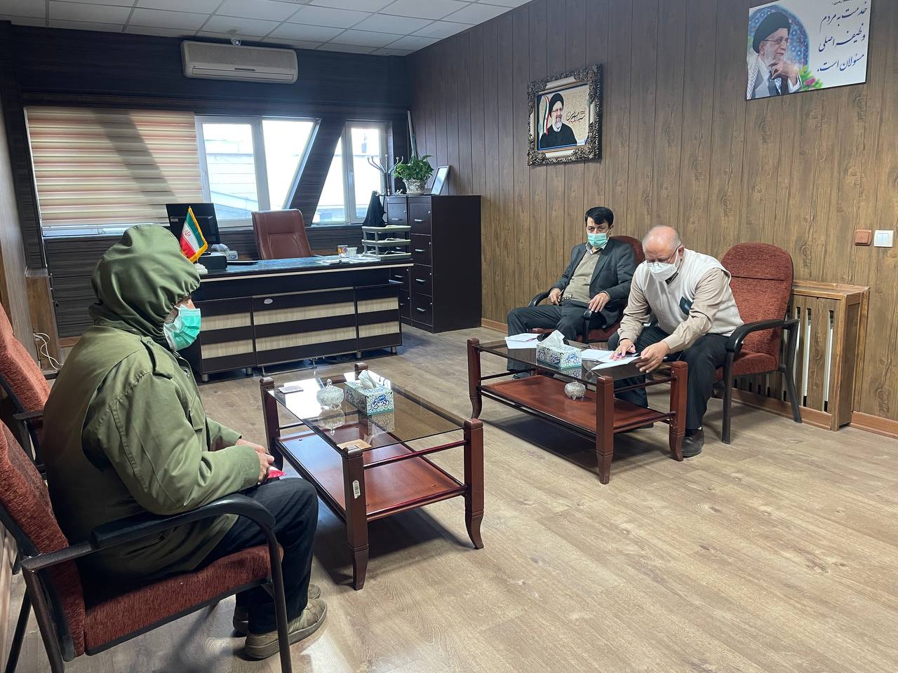 برگزاری ملاقات مردمی فرماندار خوی