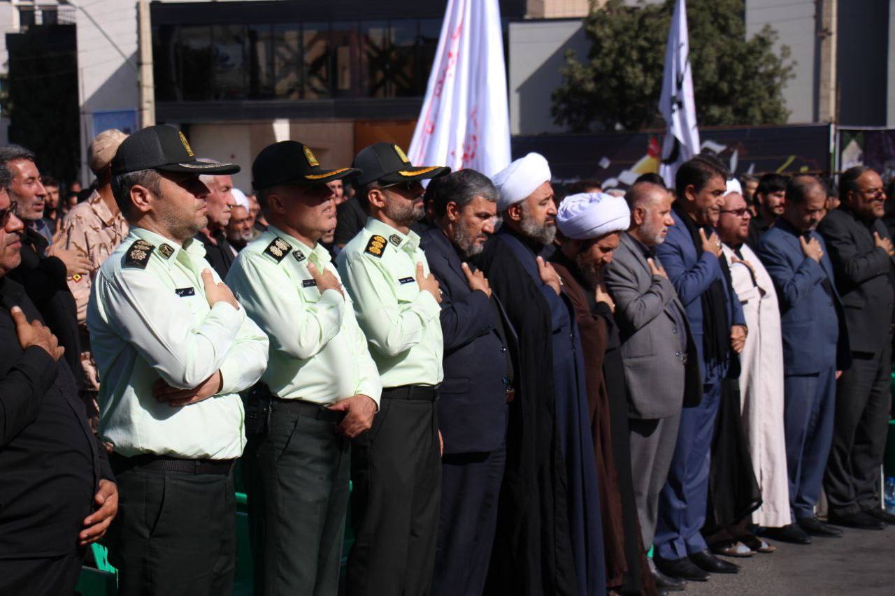 تجمع بزرگ اربعین حسینی در خوی