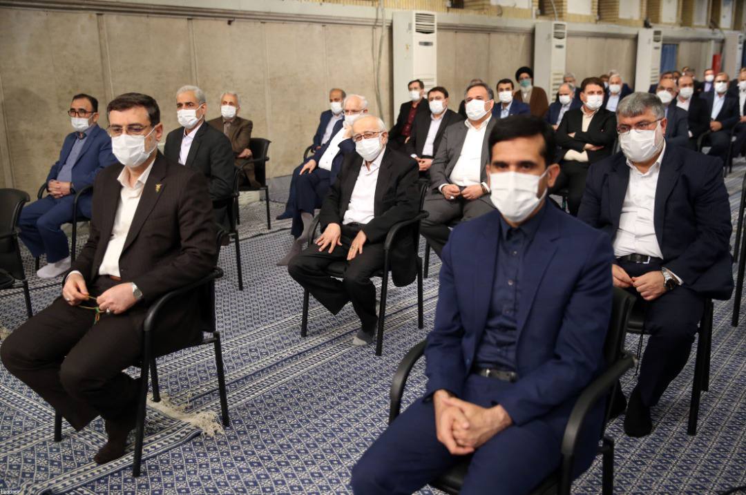 دیدار مسئولان نظام با رهبر معظم انقلاب اسلامی