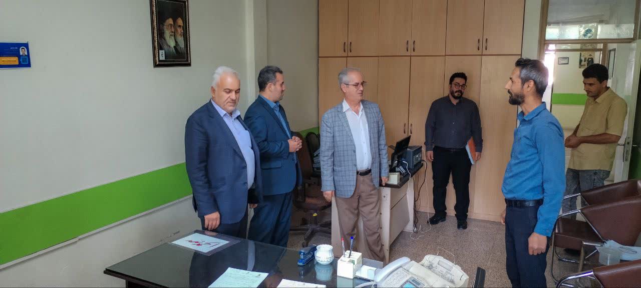 بازدید سرپرست فرمانداری از اداره بنیاد شهید و امور ایثارگران شهرستان خوی