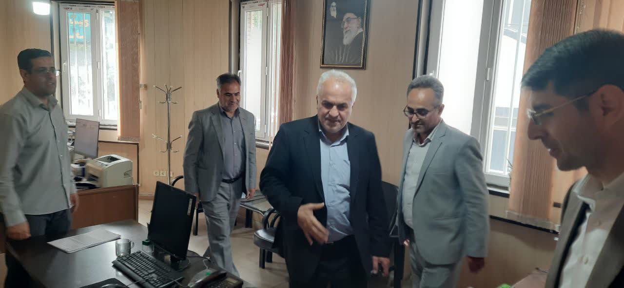 بازدید سرپرست فرمانداری خوی ز اداره صنعت، معدن و تجارت