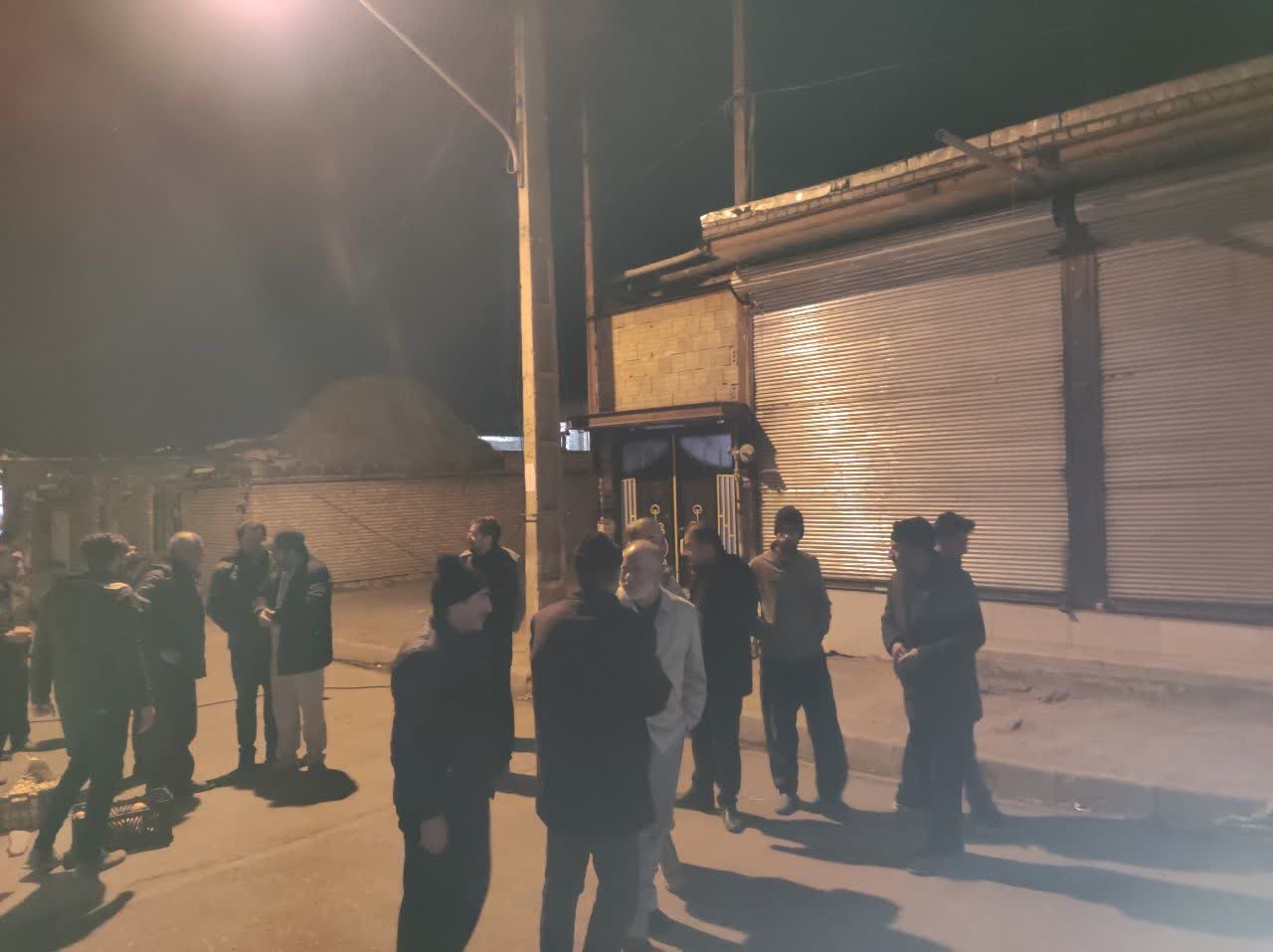 آلبوم تصویری/ بازدید شبانه فرماندار خوی از اسکان اضطراری زلزله زدگان فیرورق