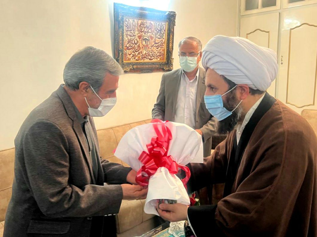 دیدار فرماندار ویژه شهرستان خوی با جانبازان سرافراز