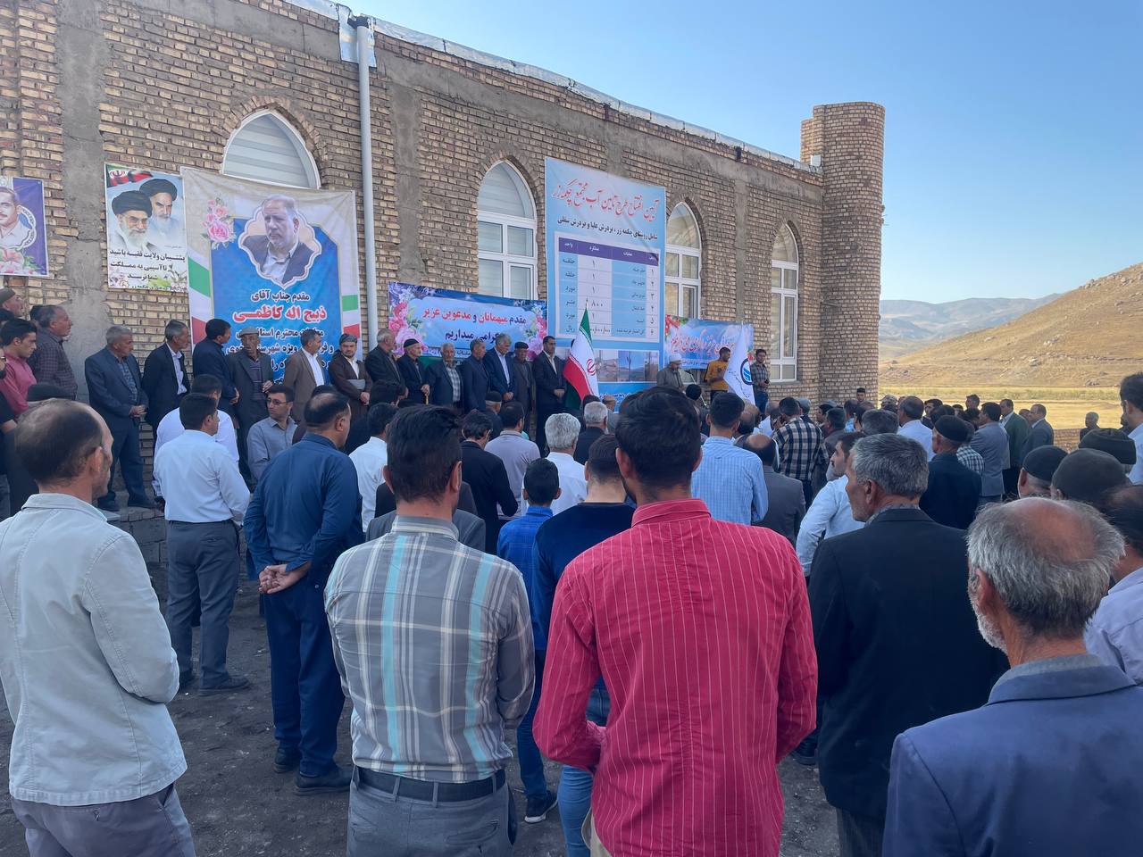 افتتاح و کلنگ زنی 12 طرح عمرانی، کشاورزی و آموزشی در شهرستان خوی