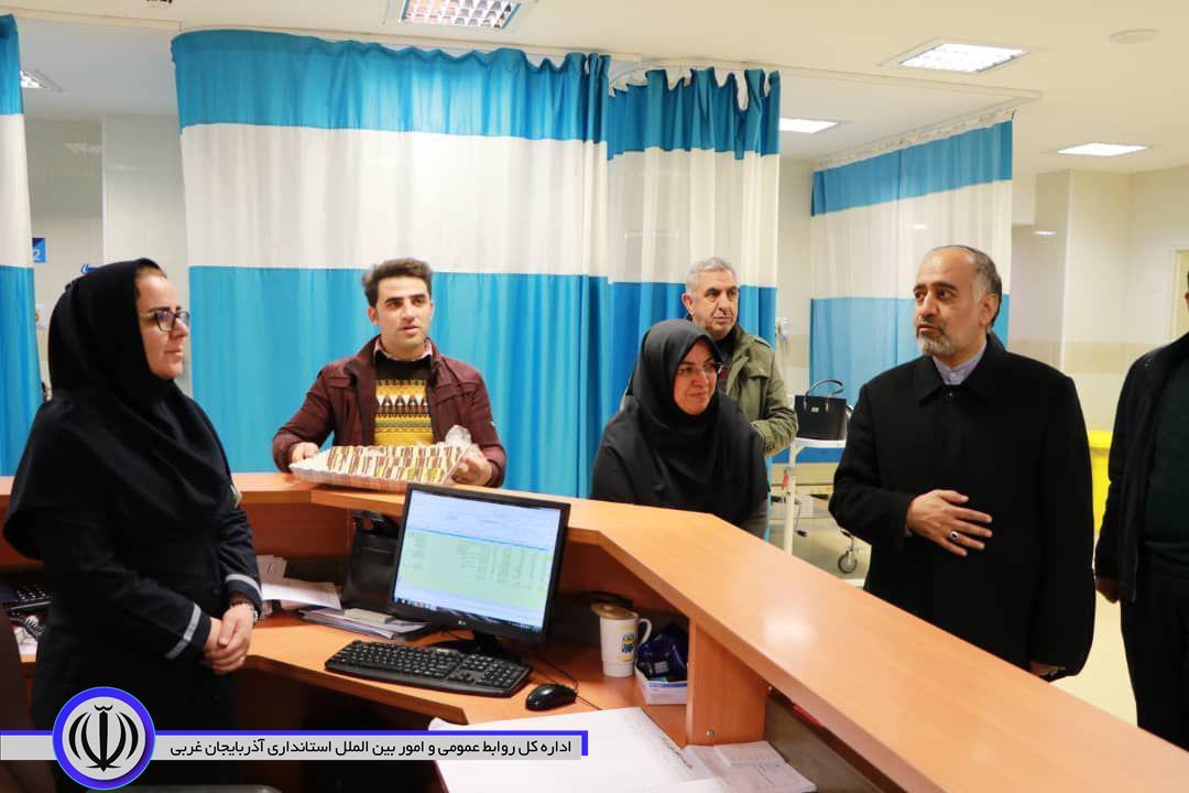 تجلیل فرماندار شهرستان خوی از پرستاران