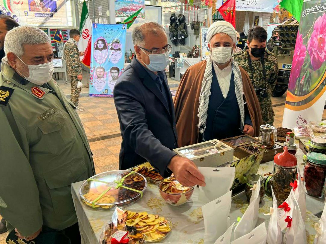 تجمع بزرگ و حماسی نمایش اقتدار بسیجیان شهرستان خوی