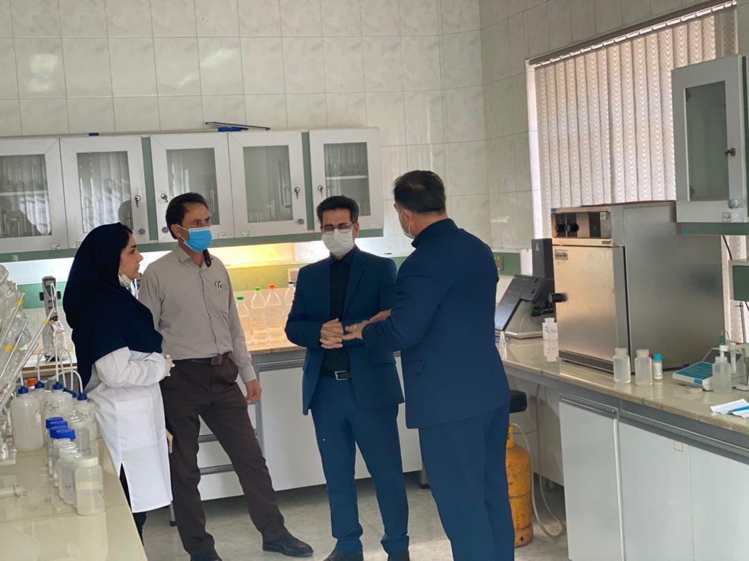 بازدید سرپرست فرمانداری شهرستان خوی از شرکت آب و فاضلاب