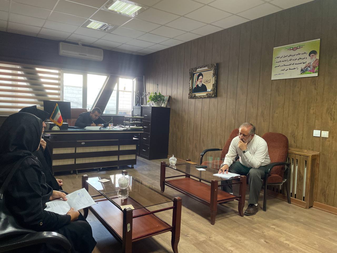 برگزاری ملاقات مردمی فرماندارخوی