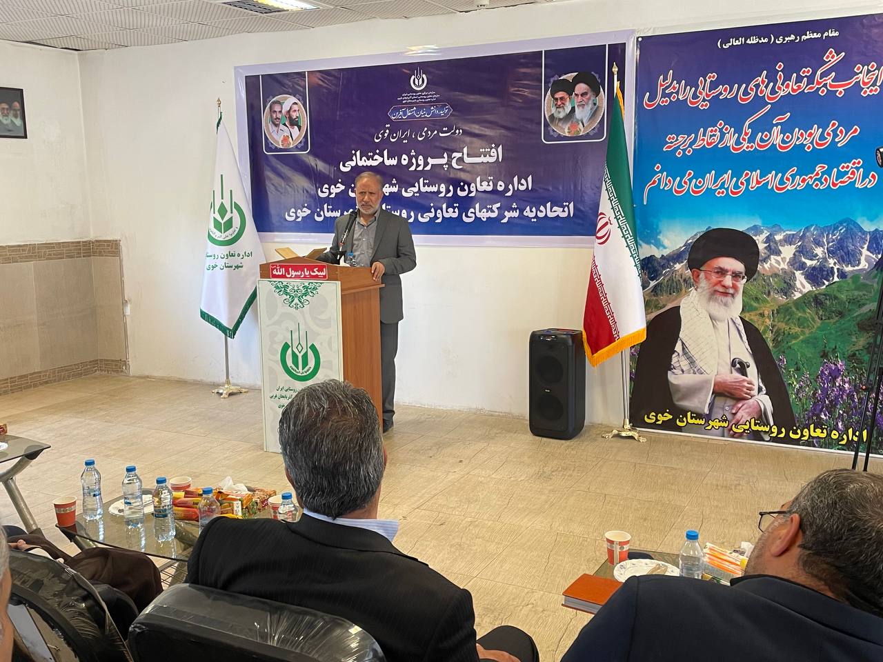 افتتاح 10 طرح عمرانی، آموزشی و خدماتی در خوی