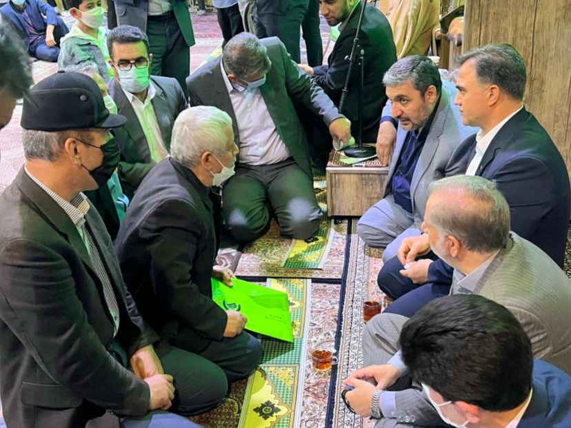 سومین شب از برنامه ملاقات مردمی " هر شب یک مسجد "