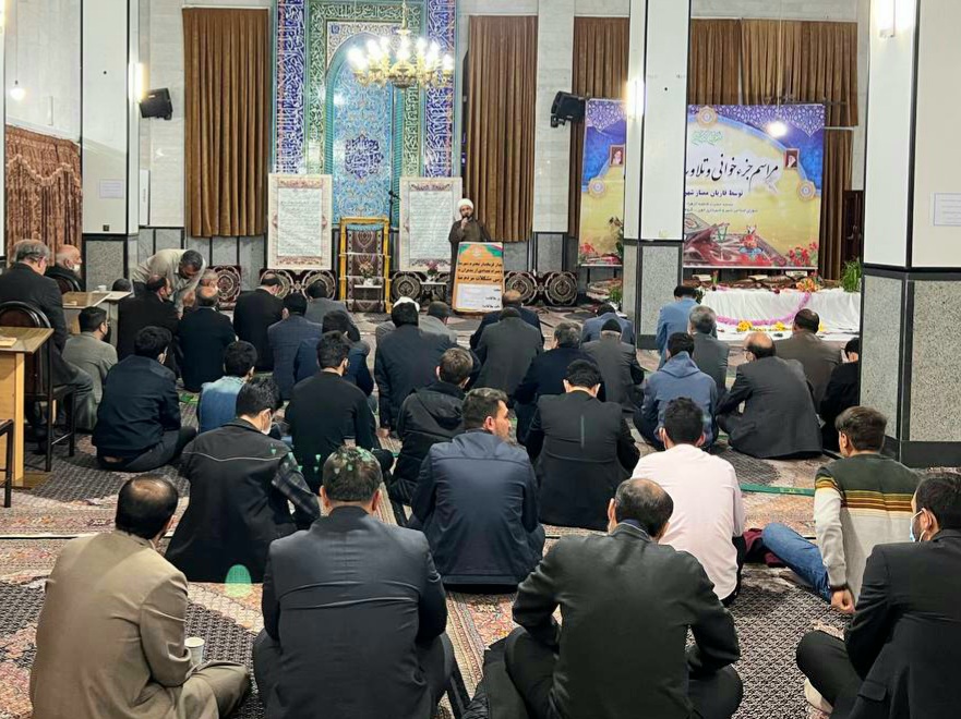 نهمین شب از برنامه ملاقات مردمی " هر شب یک مسجد "