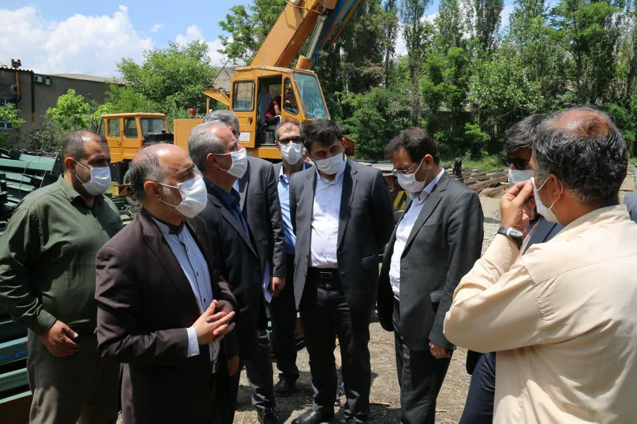 بازدید معاون هماهنگی امور عمرانی استاندار آذربایجان غربی و فرماندار شهرستان خوی از روند بازسازی روستاهای زلزله زده بخش قطور خوی