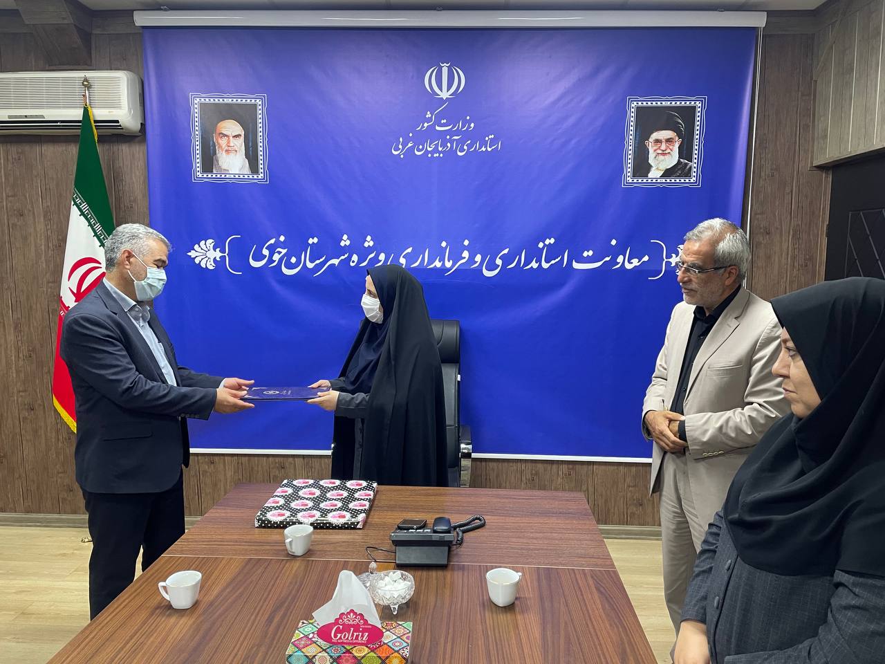 معرفی ریس جدید اداره بهزیستی خوی