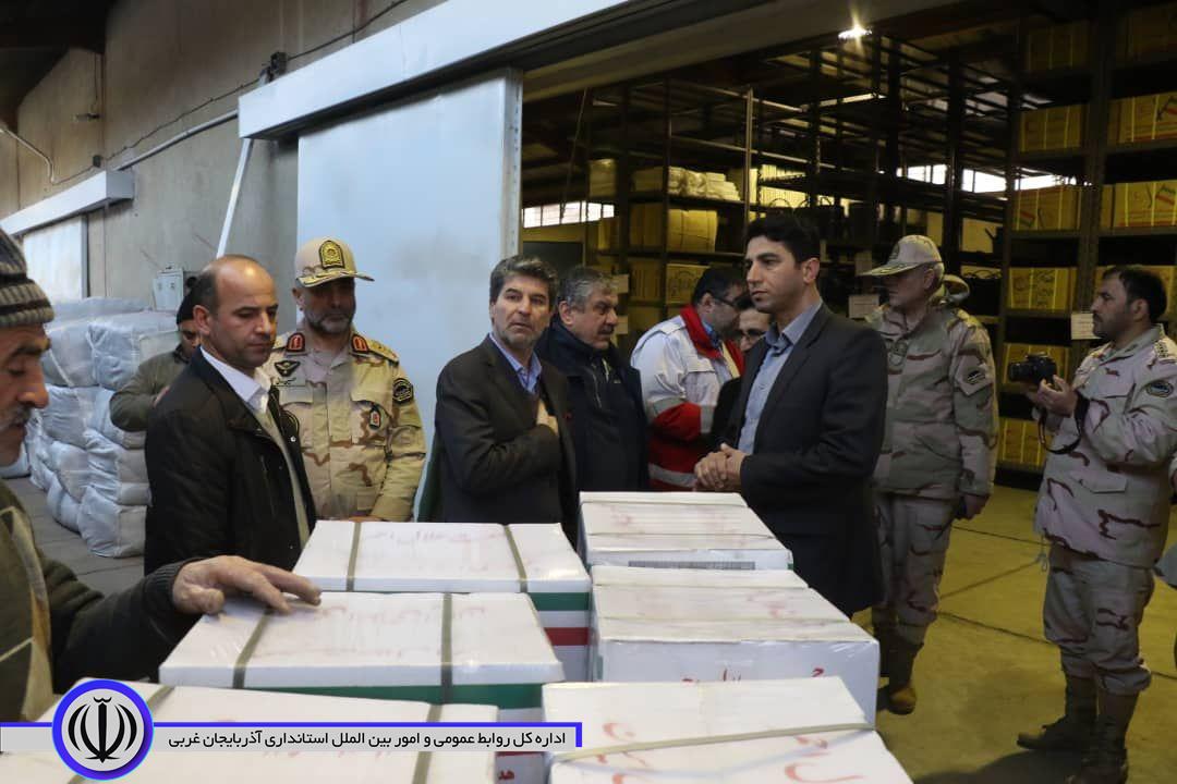بازدید محمدمهدی شهریاری استاندار آذربایجان غربی از انبار اقلام امدادی جمعیت هلال احمر شهرستان خوی/ هم اکنون