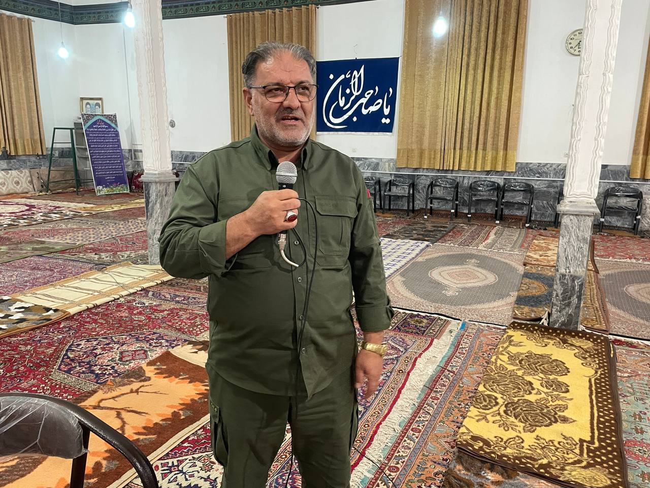 بازدید شبانه فرماندار ویژه خوی از روستای ولدیان