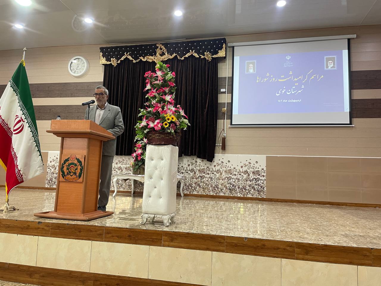 برگزاری همایش گرامیداشت روز شوراها در خوی