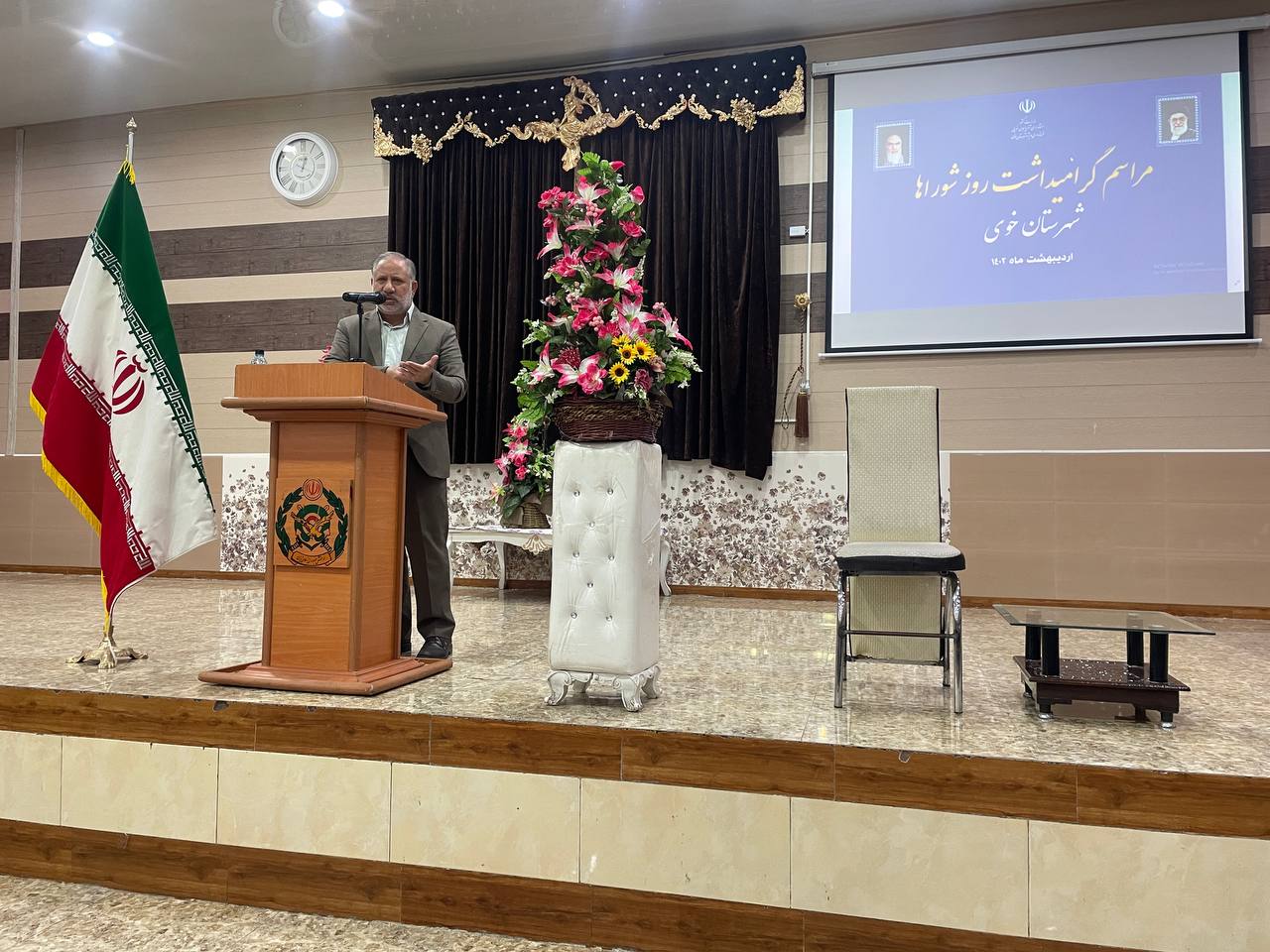 برگزاری همایش گرامیداشت روز شوراها در خوی