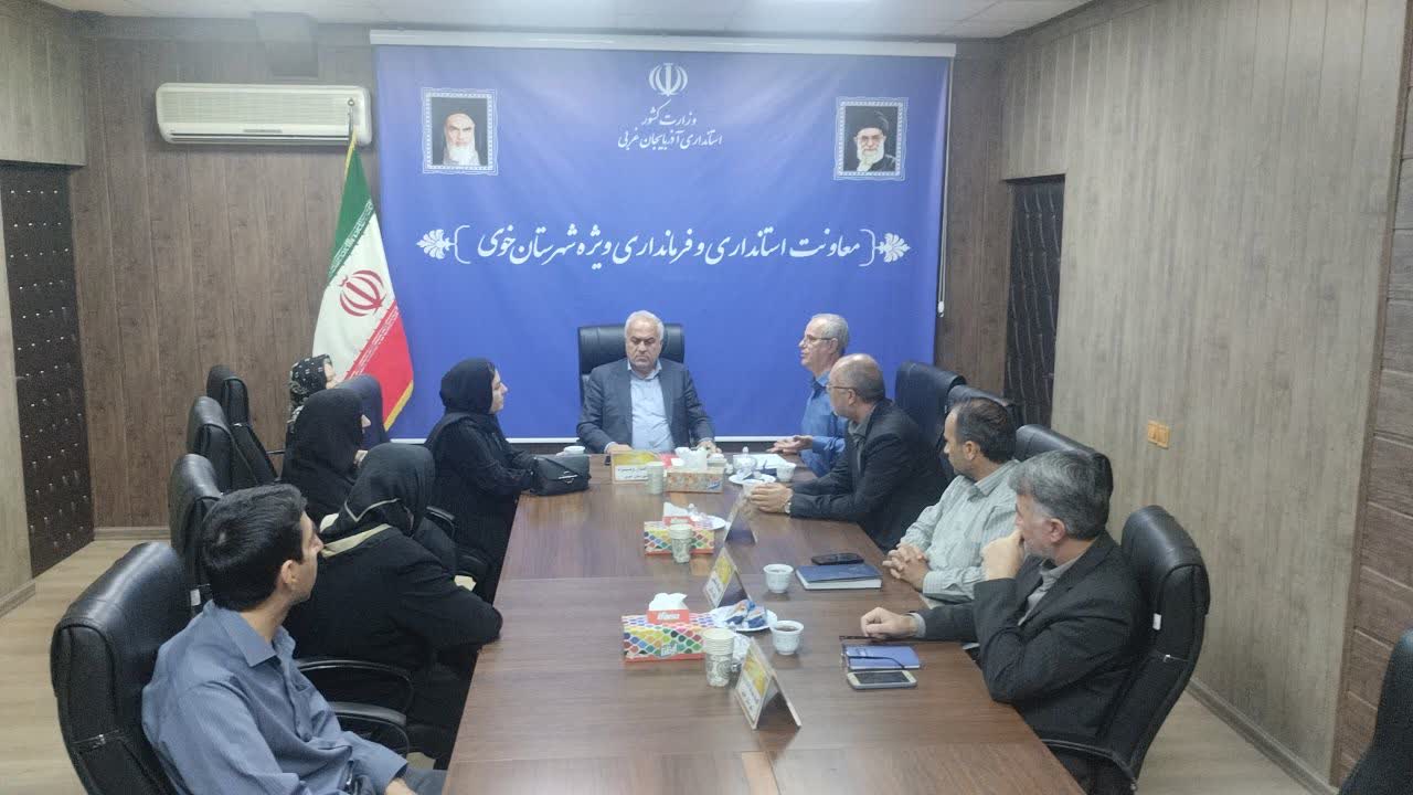 برگزاری ملاقات مردمی معاون استاندار و فرماندار ویژه شهرستان خوی